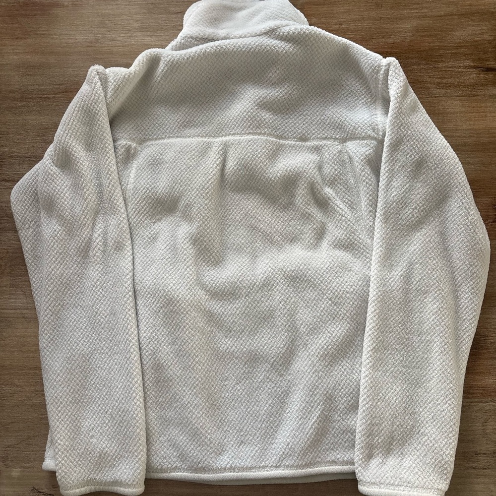 Patagonia Cream Textured Fleece Pullover - Picture 2 of 4